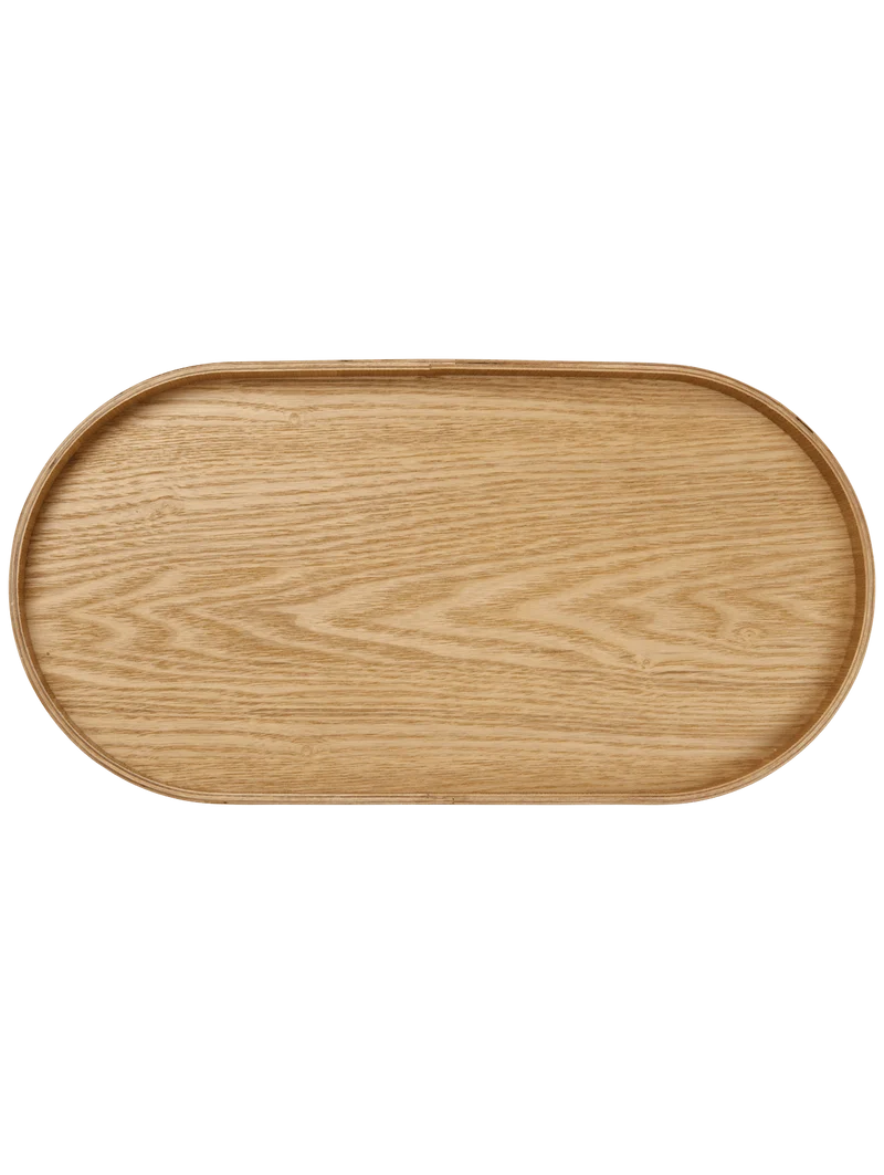ASA, Holztablett oval, Wood, Weidenholz