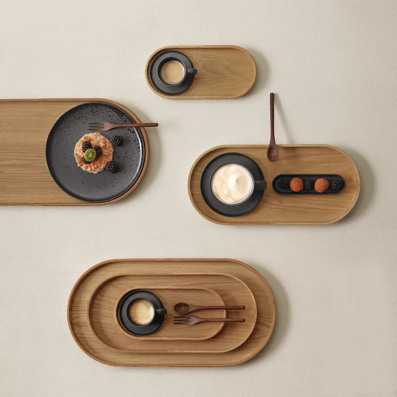 ASA, Holztablett oval, Wood, Weidenholz