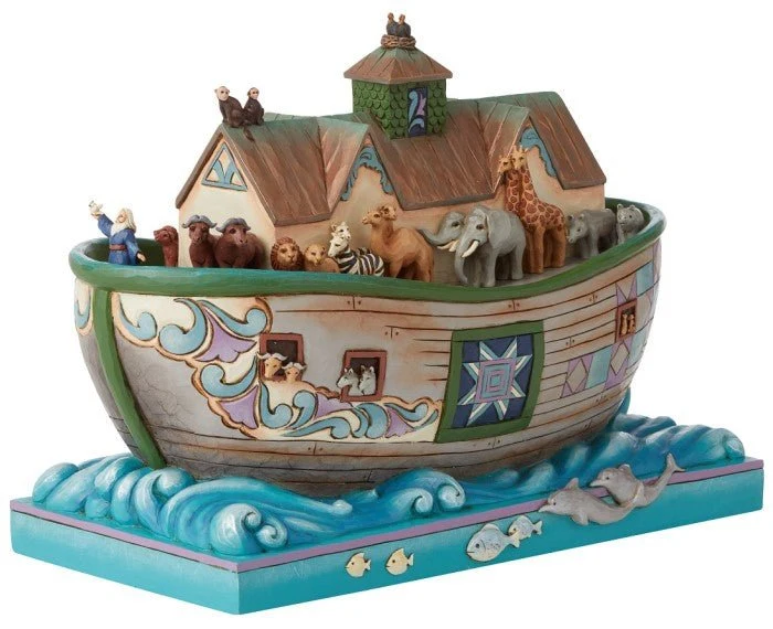 Jim Shore 'Noah's Arche / Noah's Ark - Set Sail With Faith That Doesn't Fai' 2021