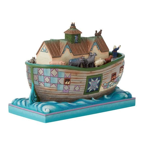 Jim Shore 'Noah's Arche / Noah's Ark - Set Sail With Faith That Doesn't Fai' 2021