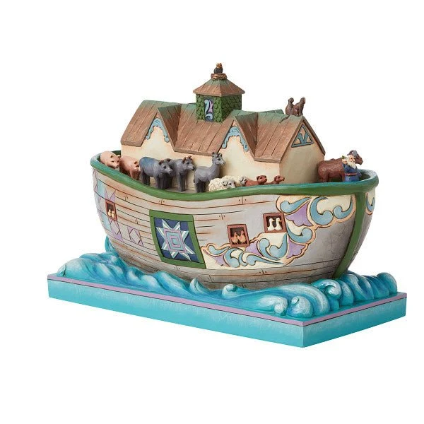 Jim Shore 'Noah's Arche / Noah's Ark - Set Sail With Faith That Doesn't Fai' 2021
