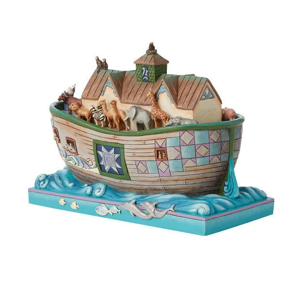 Jim Shore 'Noah's Arche / Noah's Ark - Set Sail With Faith That Doesn't Fai' 2021