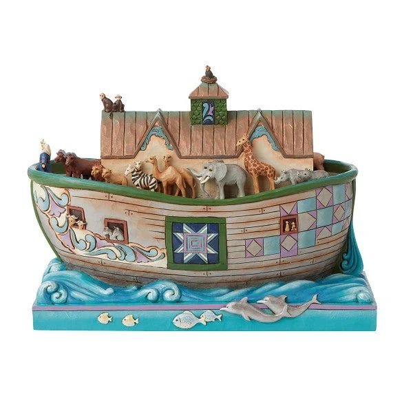 Jim Shore 'Noah's Arche / Noah's Ark - Set Sail With Faith That Doesn't Fai' 2021