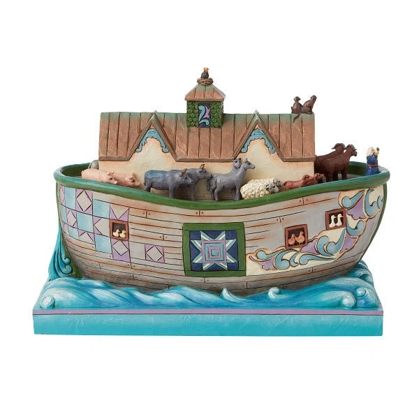 Jim Shore 'Noah's Arche / Noah's Ark - Set Sail With Faith That Doesn't Fai' 2021