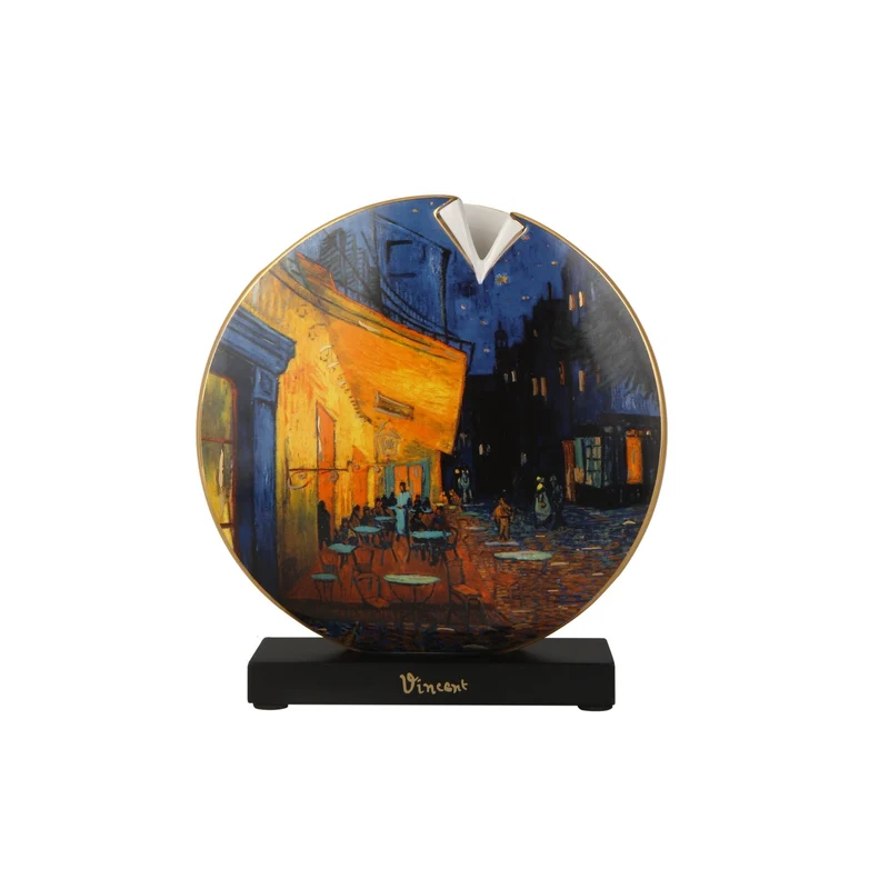 Goebel Artis Orbis, Vase, Van Gogh - Café bei Nacht 2025