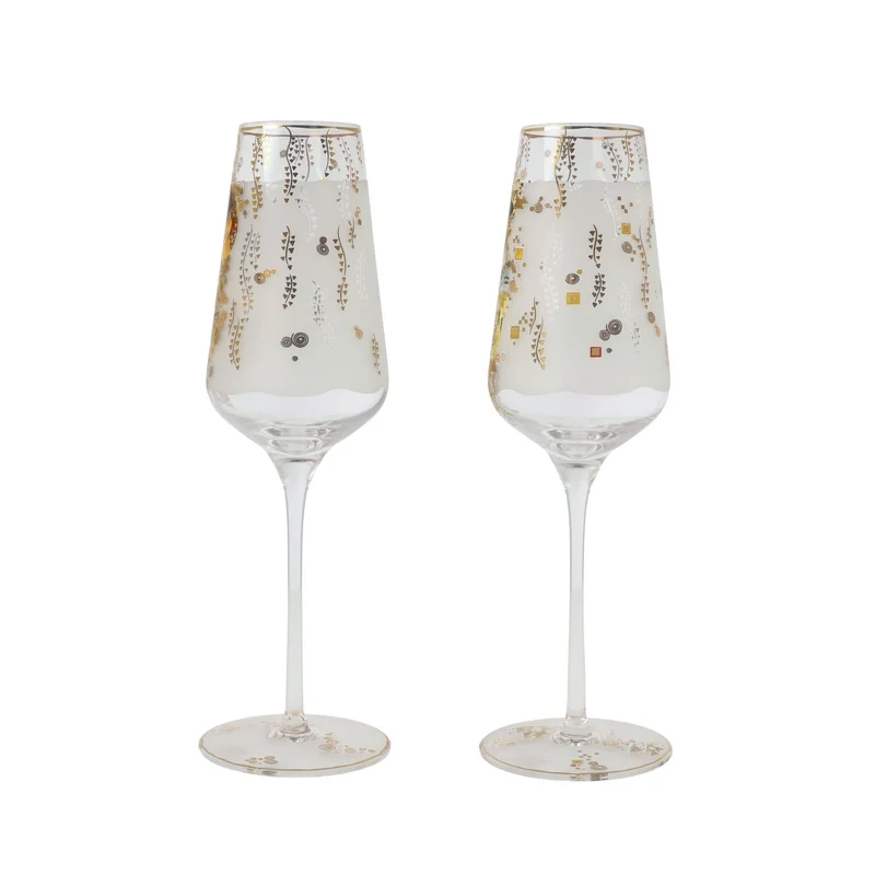 Goebel Artis Orbis, Sektglas, Gustav Klimt - Adele & der Kuss 2025