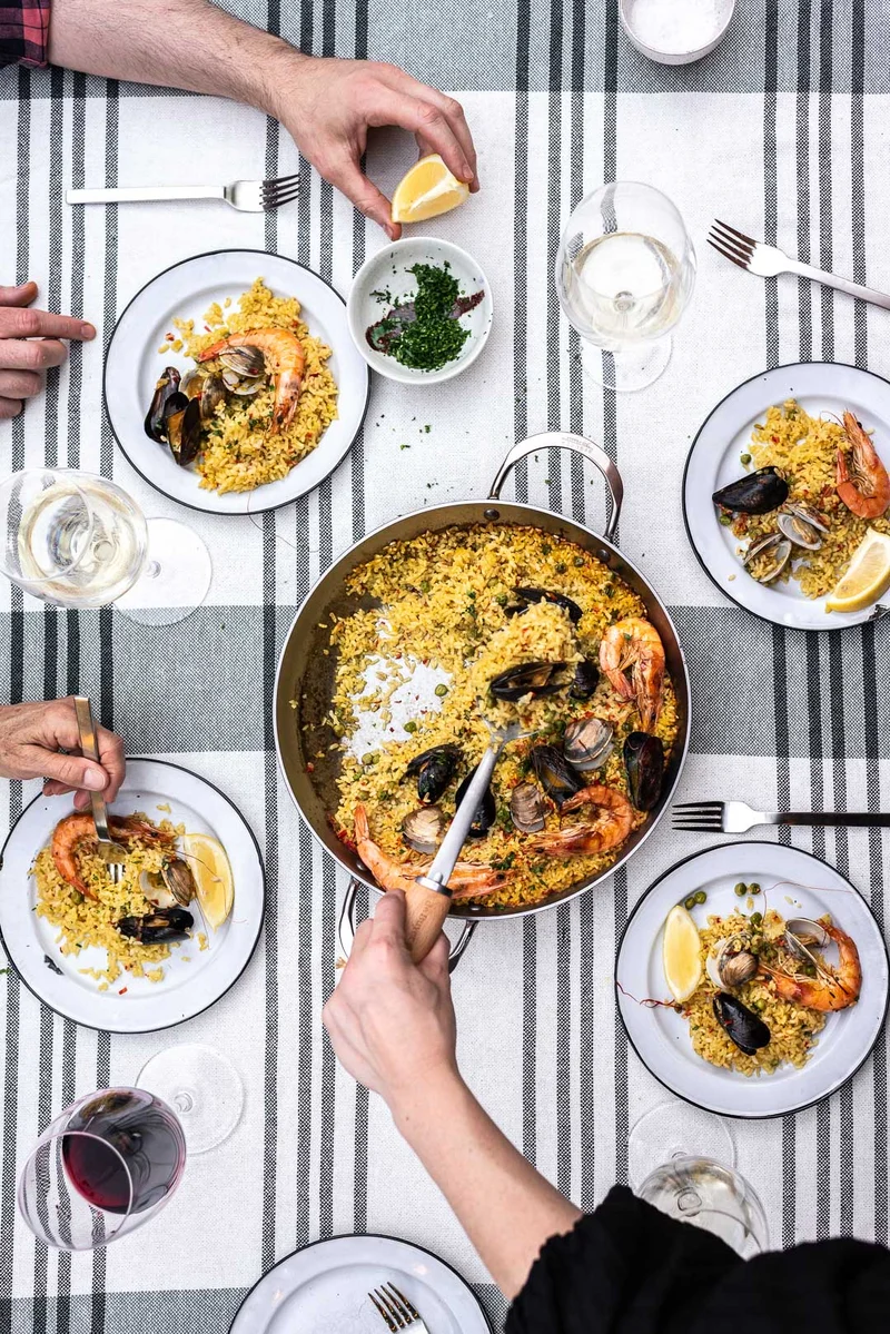 de Buyer 'Paella Pfanne aus Eisen Mineral B, Ø32 cm'