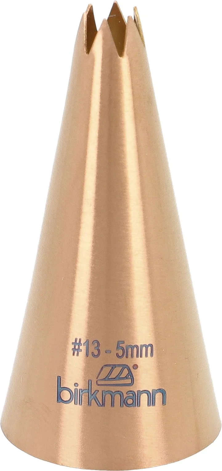 RBV Birkmann, Sterntülle Nr. 13, D5mm, Kupferfarben, Edelstahl