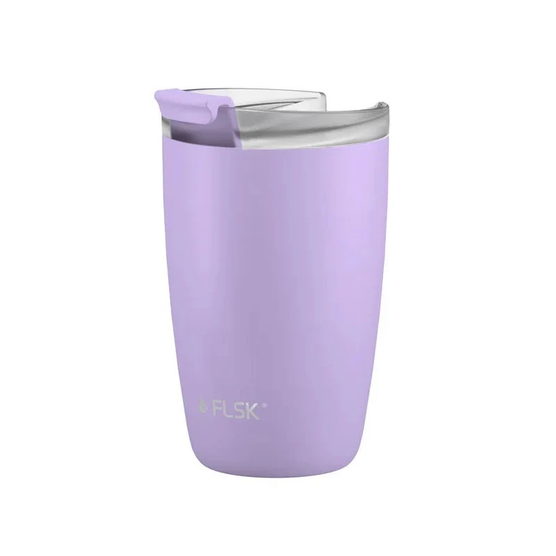 FLSK To-Go - Cup aus Edelstahl, lavender, 350ml, 14,2cm hoch