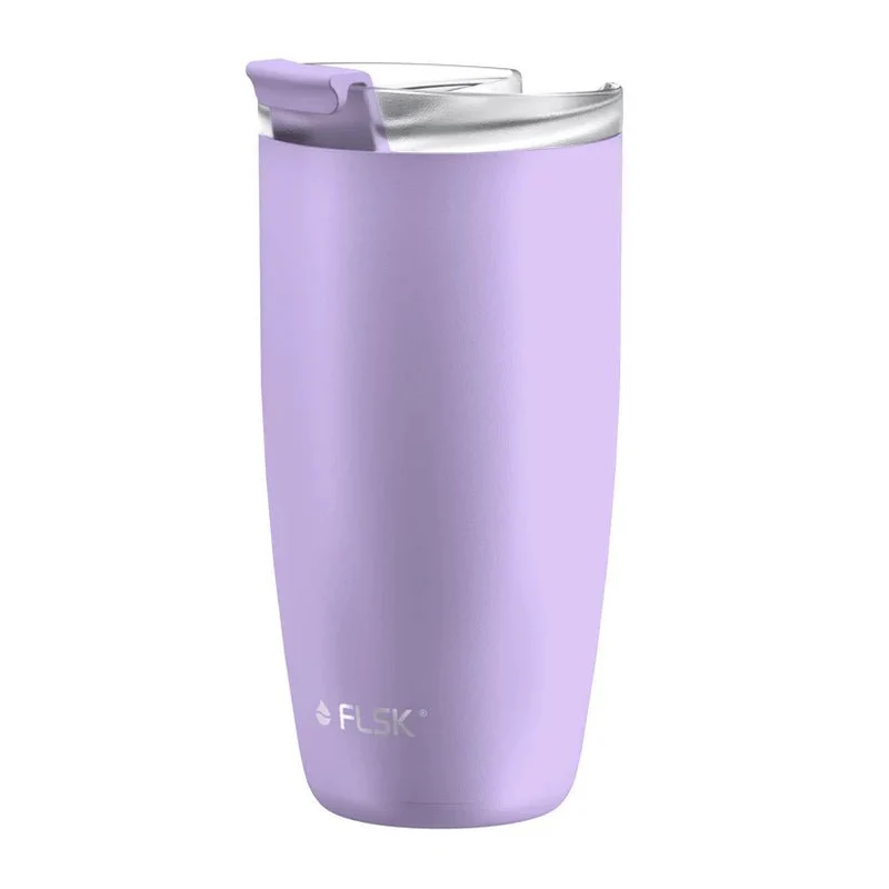 FLSK To-Go - Cup aus Edelstahl, lavender, 500ml, 17,8cm hoch