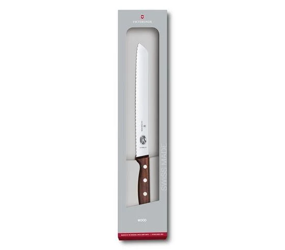 Victorinox - 'Brotmesser, Ahorn modifiziert, Wellenschliff, 21cm, Geschenkverpackung'