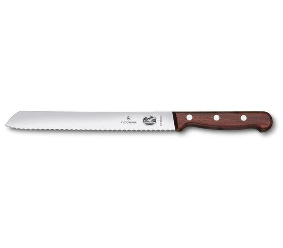 Victorinox - 'Brotmesser, Ahorn modifiziert, Wellenschliff, 21cm, Geschenkverpackung'