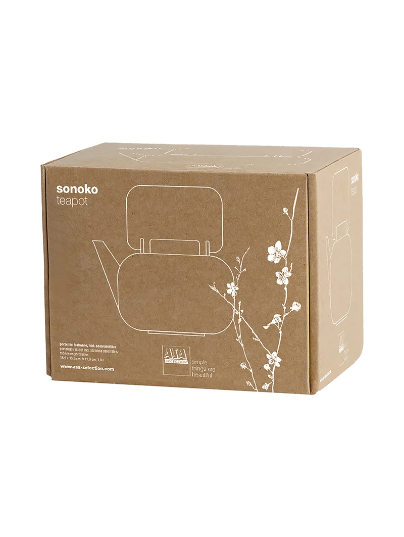 ASA, Teekanne Sonoco, inkl. Edelstahlfilter, 1,0l