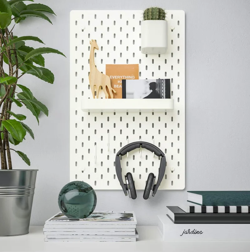 IKEA Stecktafel Skadis Lochplatte Board - weiß - Größe 36x56cm