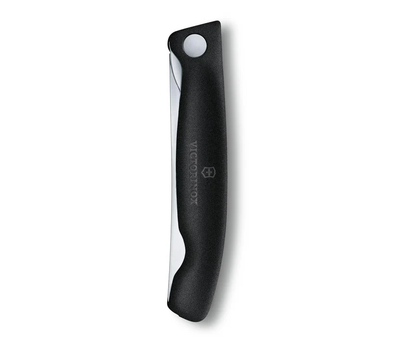 Victorinox - 'Swiss Classic Faltbares Gemüsemesser, Wellenschliff, schwarz'