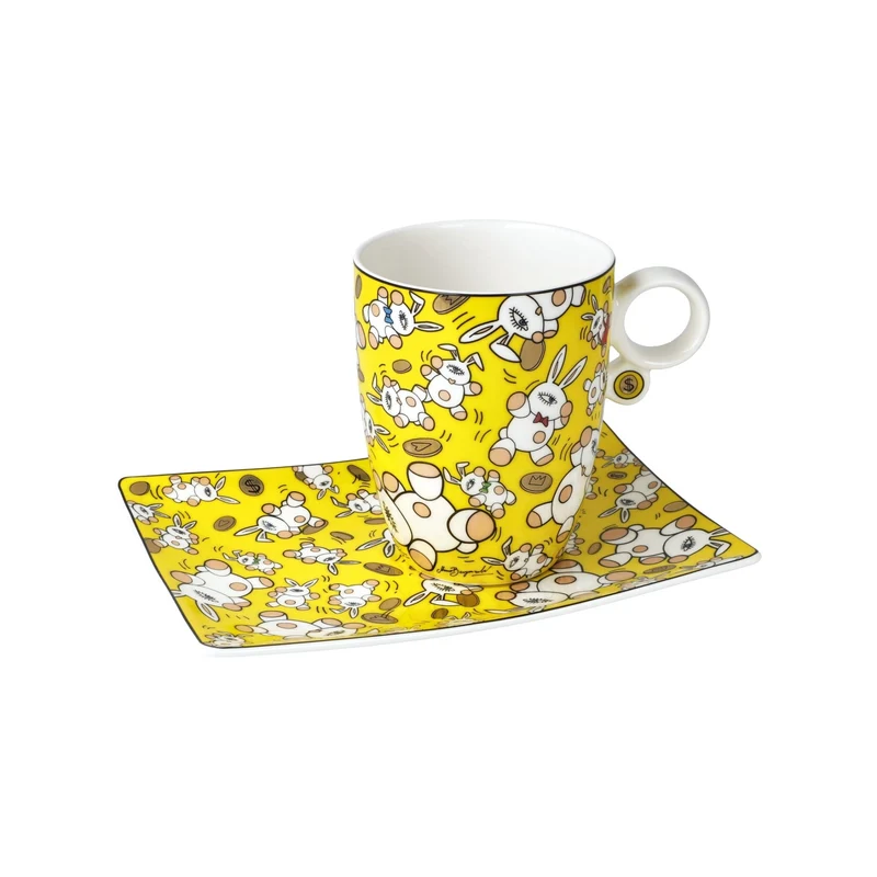 Mauro Bergonzoli - Magic Bunny Gold, Goebel, Künstlertasse, 2024