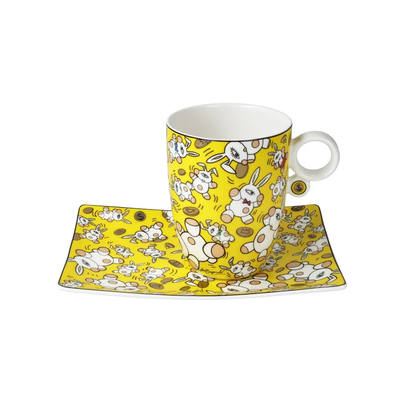 Mauro Bergonzoli - Magic Bunny Gold, Goebel, Künstlertasse, 2024