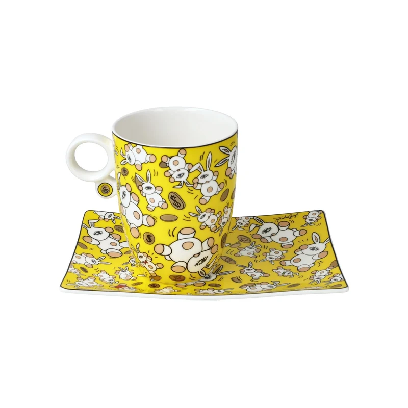 Mauro Bergonzoli - Magic Bunny Gold, Goebel, Künstlertasse, 2024