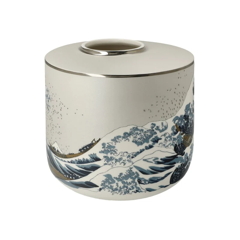 Goebel Artis Orbis, Vase, Hokusai - Die Große Welle 16cm 2025