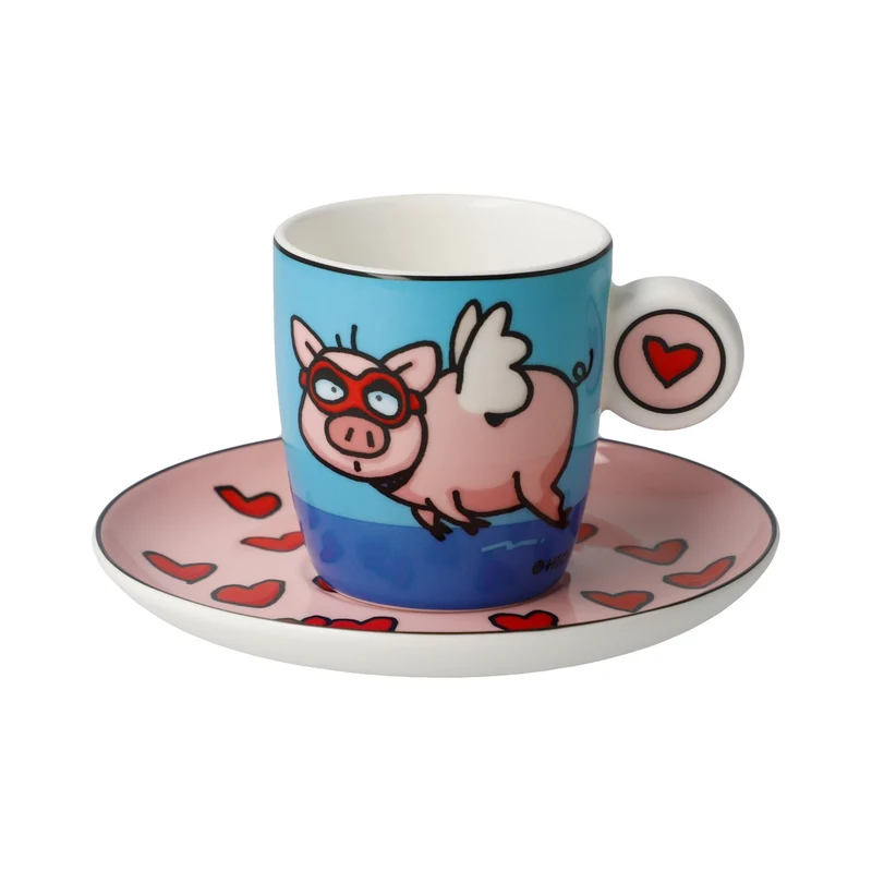 Goebel Pop Art, Espressotasse, Ed Eck - When Pigs Fly 2025