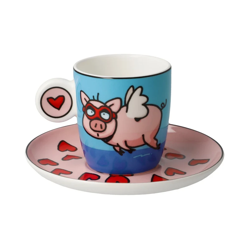 Goebel Pop Art, Espressotasse, Ed Eck - When Pigs Fly 2025