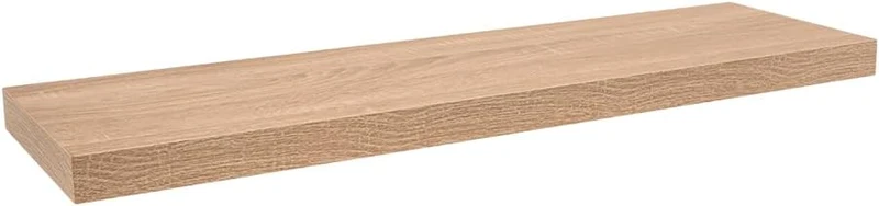 Velano Wandregal - Bücherregal - Schweberegal 79,5x23,5 Sonoma Eiche