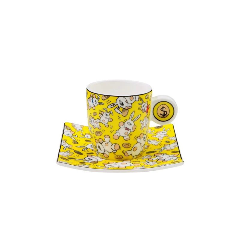 Mauro Bergonzoli - Magic Bunny Gold, Goebel, Espressotasse, 2024