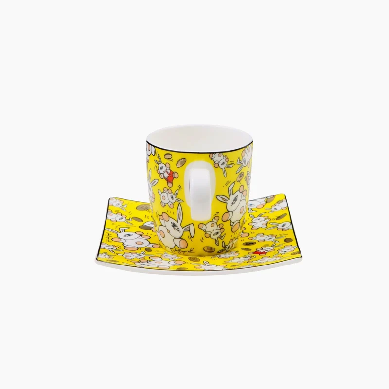 Mauro Bergonzoli - Magic Bunny Gold, Goebel, Espressotasse, 2024