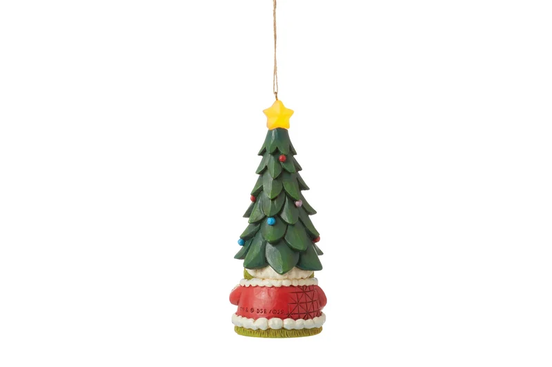 Der Grinch Gnome leuchtet HO Ornament - 13,5cm, Jim Shore 2024