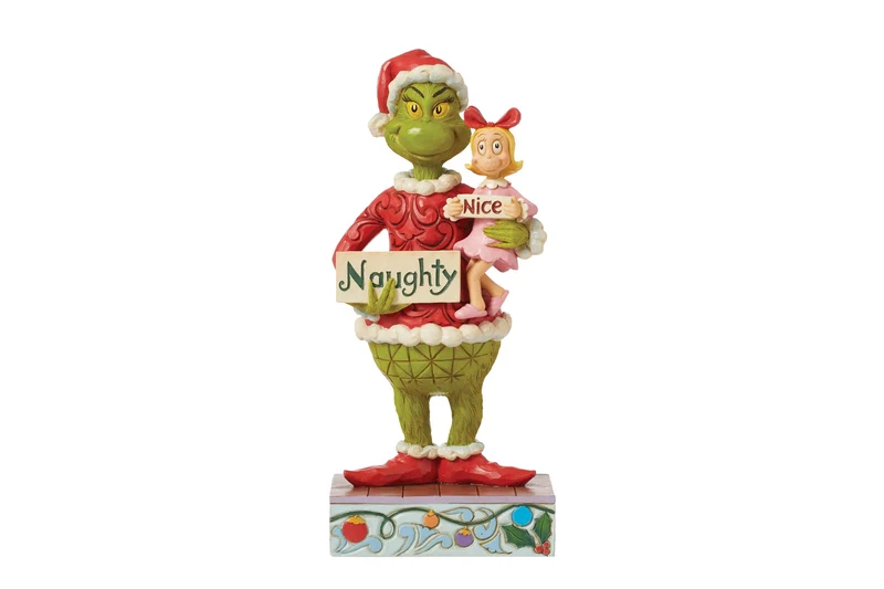 Frecher netter Grinch und Cindy Figur - 19cm, Jim Shore 2024
