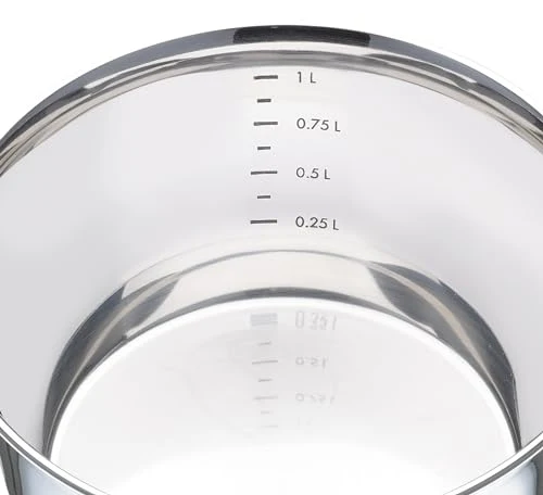 Küchenprofi Stielkasserolle, Edelstahl, 16 cm, silber, K2370502816
