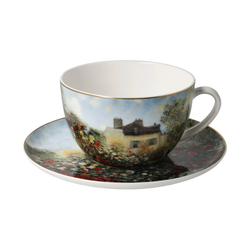 Claude Monet - Das Künstlerhaus, Goebel, Milchkaffeetasse, 2024