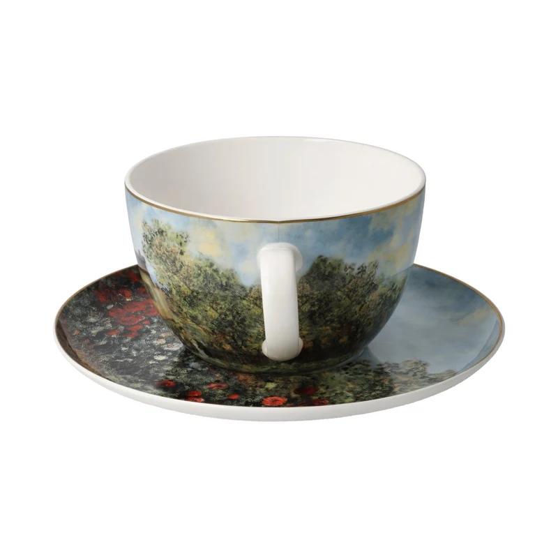 Claude Monet - Das Künstlerhaus, Goebel, Milchkaffeetasse, 2024