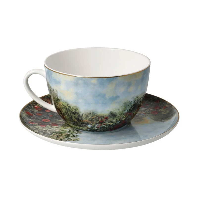 Claude Monet - Das Künstlerhaus, Goebel, Milchkaffeetasse, 2024