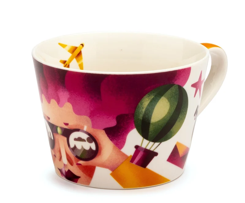 Palais Royal - Tasse Leidenschaft Dekor Reise - Keramik, 460ml