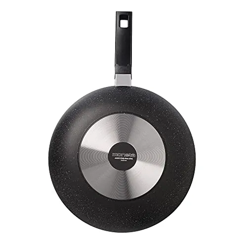 Moneta Etnea Wokpfanne 28 cm, Aluminum, Schwarz, 28 cm