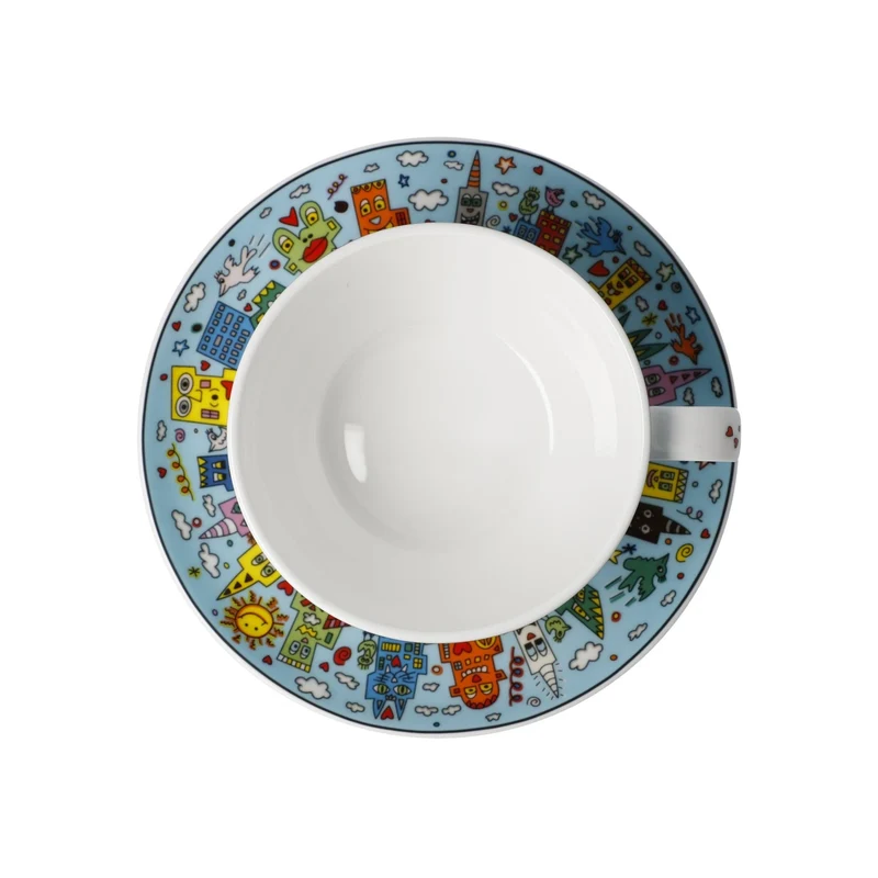 Goebel Pop Art James Rizzi 'My New York City Day - Tasse'