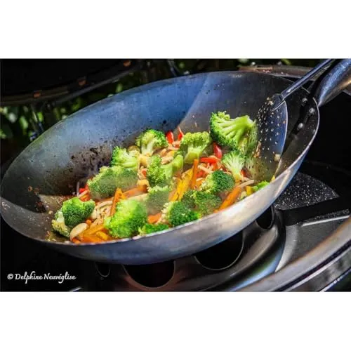 Monolith Wok aus Stahl für Classic