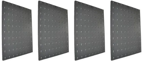 Lochblech Metall mit Eurolochung, 40 x 60 cm (4x)