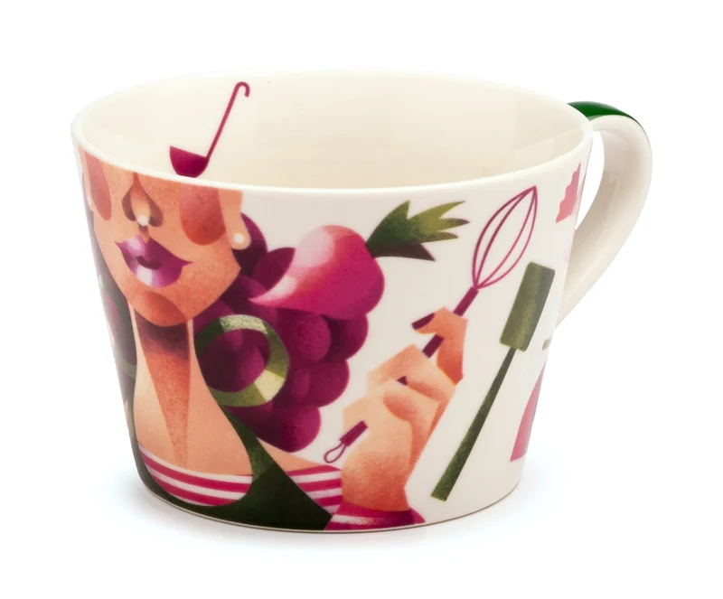 Palais Royal - Tasse Leidenschaft Dekor Küche - Keramik, 460ml