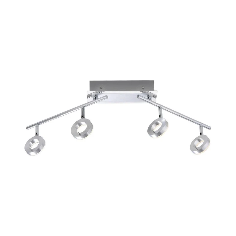 Paul Neuhaus Deckenleuchte, aluminium matt 6786-96