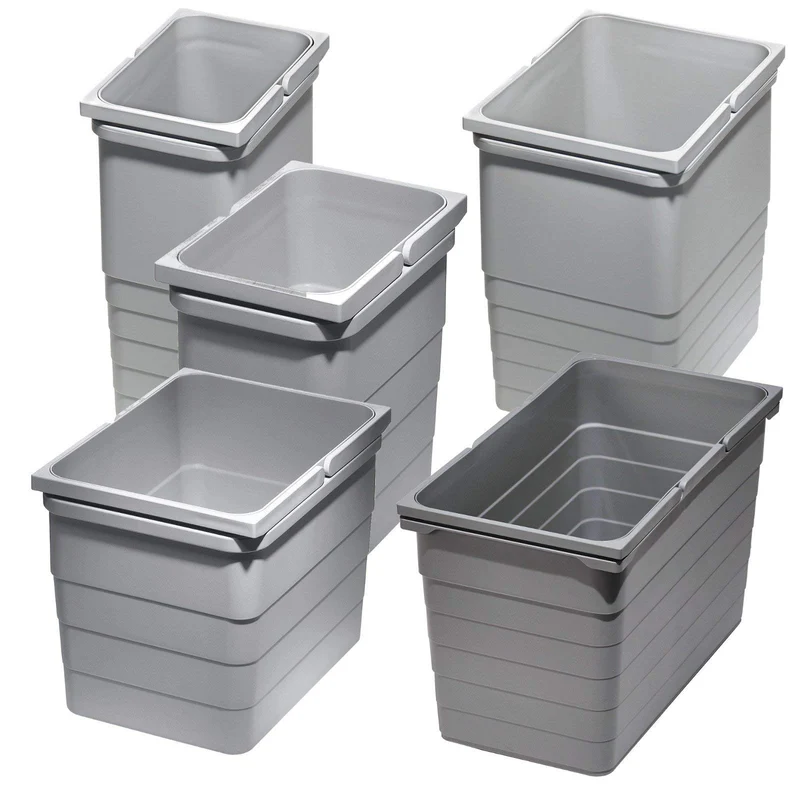 SOTECH eins2vier Abfallsammler Höhe: 310 mm Volumen 8 Liter 153 x 230 mm