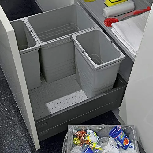 SOTECH eins2vier Abfallsammler Höhe: 310 mm Volumen 8 Liter 153 x 230 mm