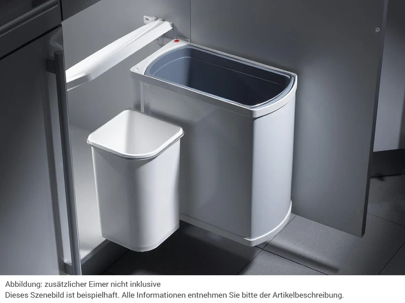 Hailo AS Uno 18 weiß - 3418001 Einbau Abfallsammler