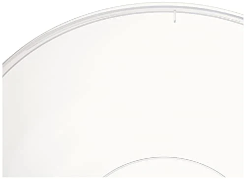 axentia Teigschüssel mit Plopp-Deckel - Hefeteigschüssel rund - Schüssel transparent - Salatschüssel groß - Plastikschüssel 6 Liter - Kunststoffschüssel flach & verschließbar, spülmaschinenfest Blau