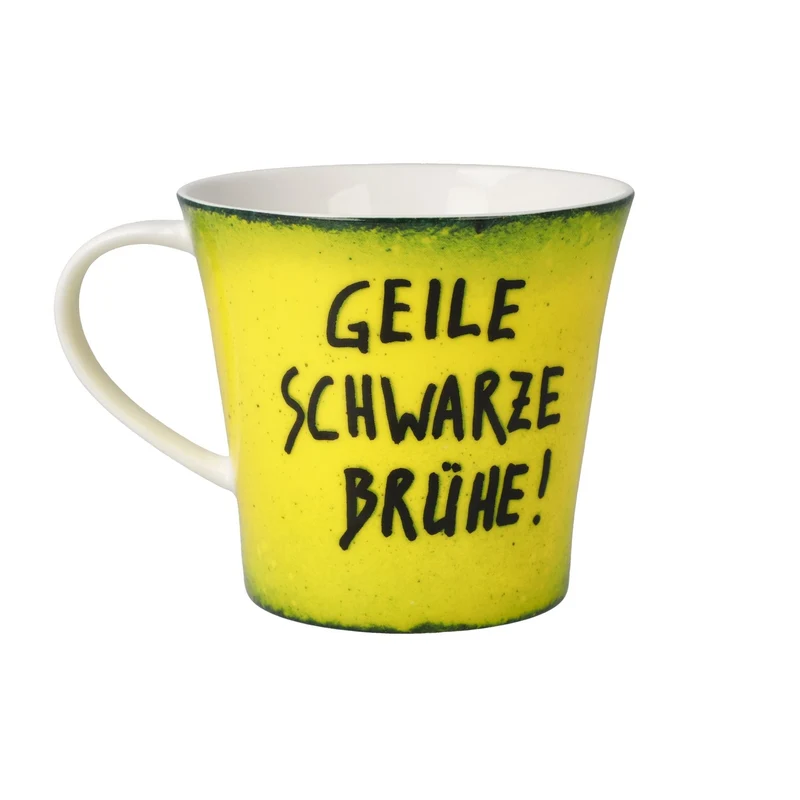 Goebel Atelier Coffee-/Tea Mug, Goebel, Geile schwarze Brühe 2024