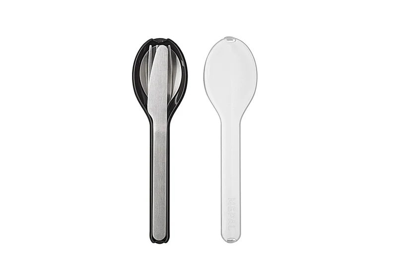 Besteckset Ellipse 3-teilig, Mepal, Nordic black