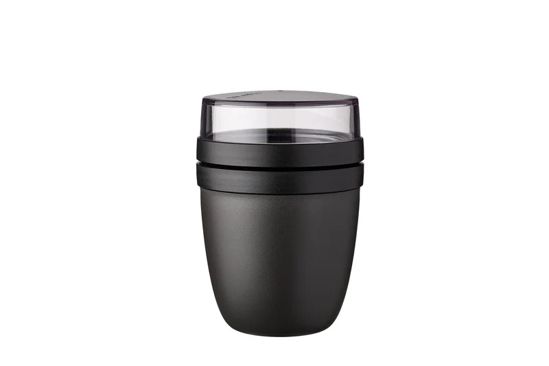 Lunch Pot Ellipse, Nordic black, Mepal, 500 + 200 ml