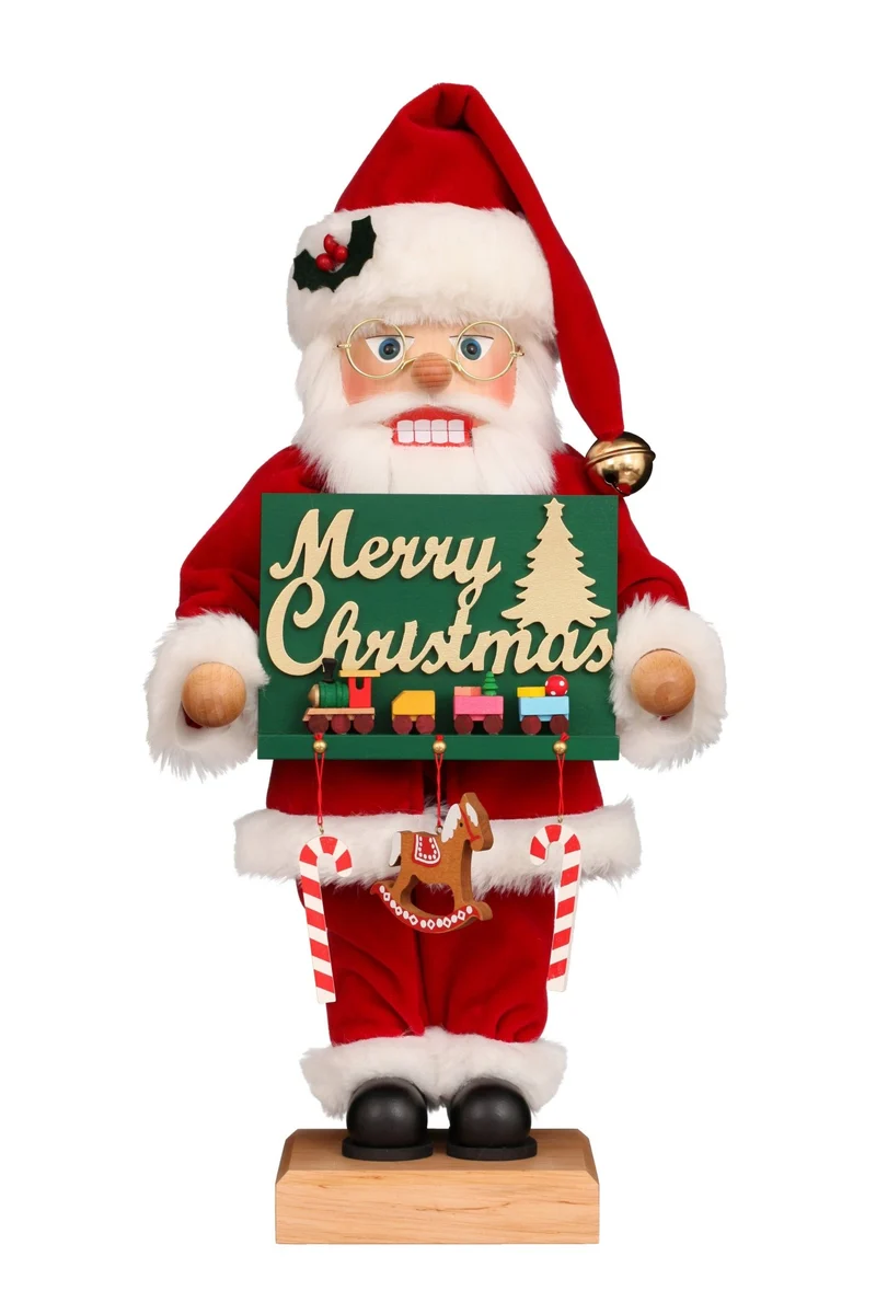 Ulbricht Nussknacker 'Frohe Weihnachten - 49cm' 2023