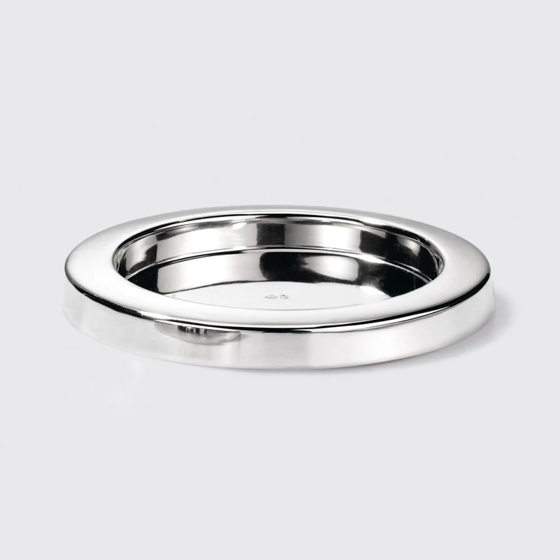 Lambert - Sina Kerzenteller, vernickelt, D16cm, H1,5cm